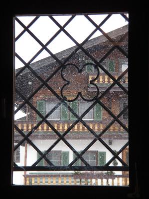 snow window